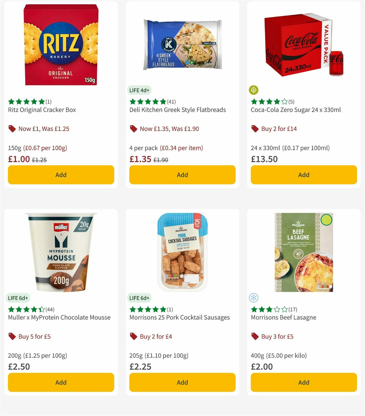Morrisons Offers from 4 November