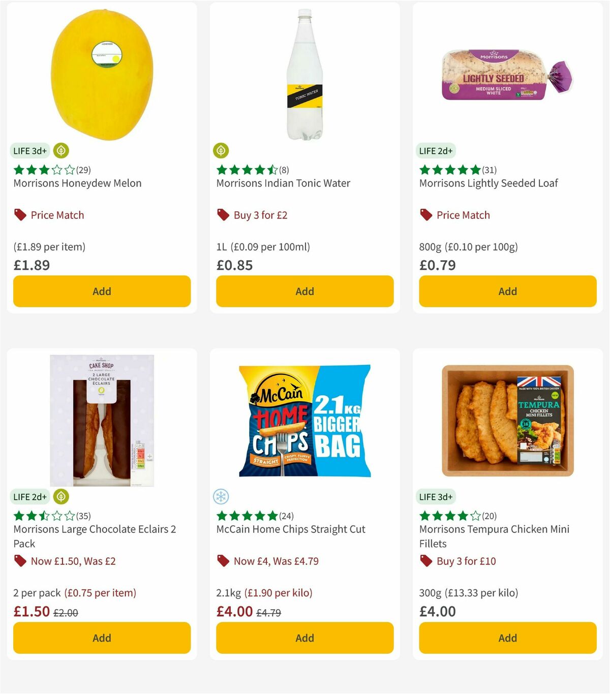 Morrisons Offers from 4 November