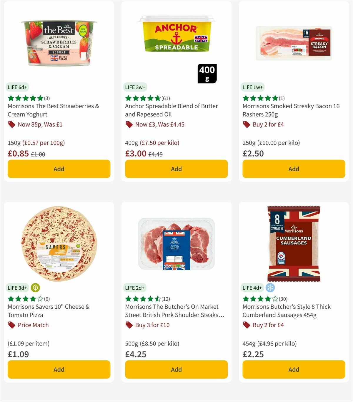 Morrisons Offers from 4 November