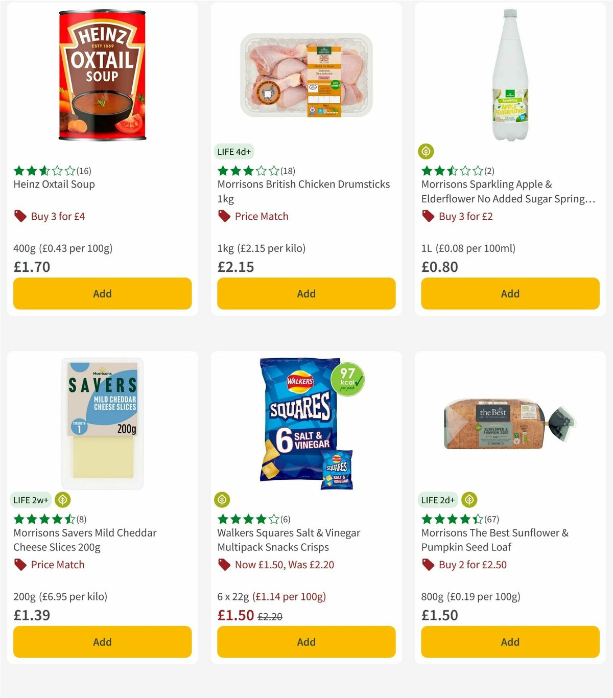 Morrisons Offers from 4 November