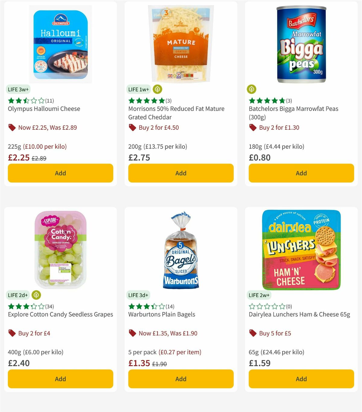 Morrisons Offers from 4 November