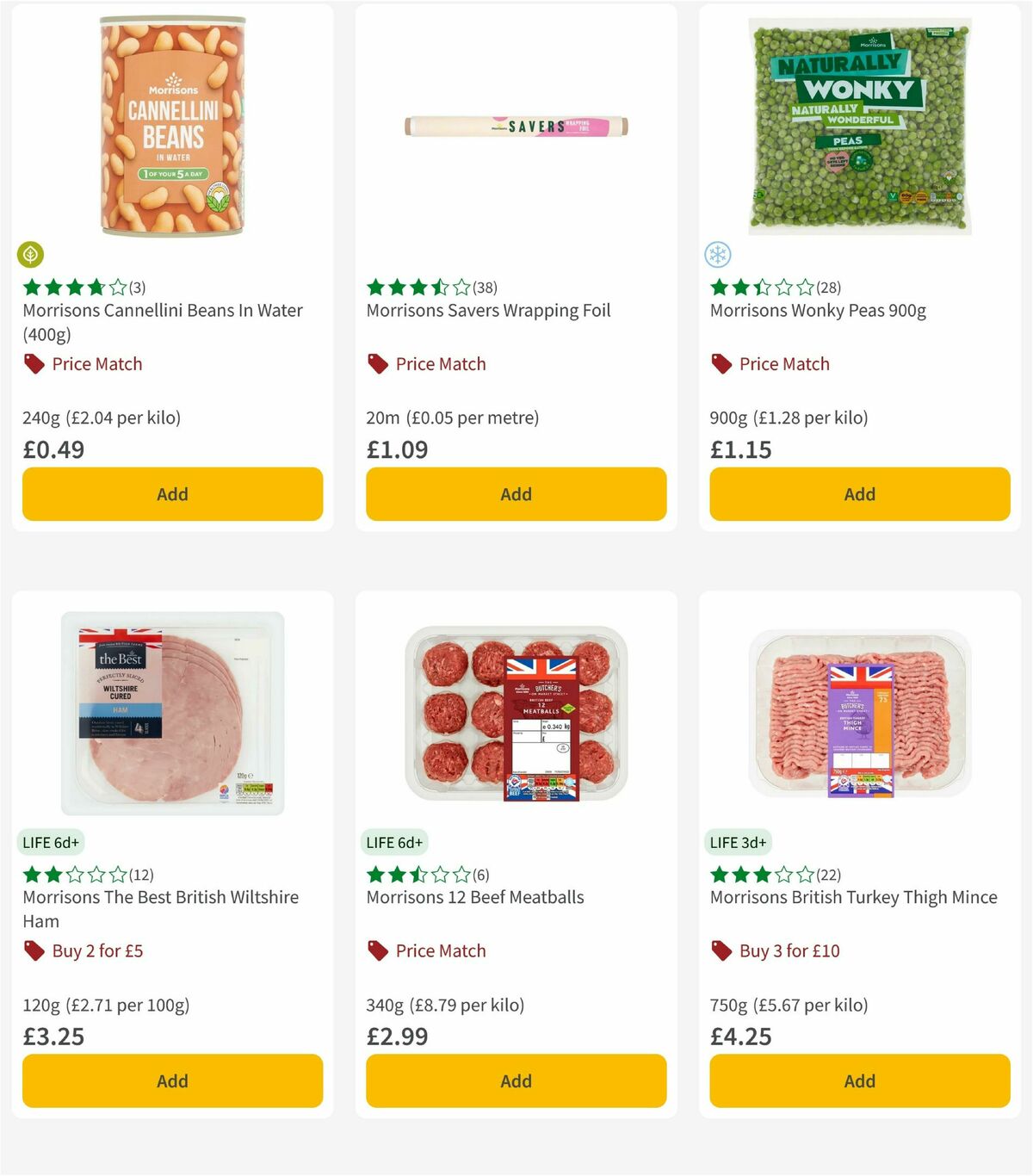 Morrisons Offers from 4 November