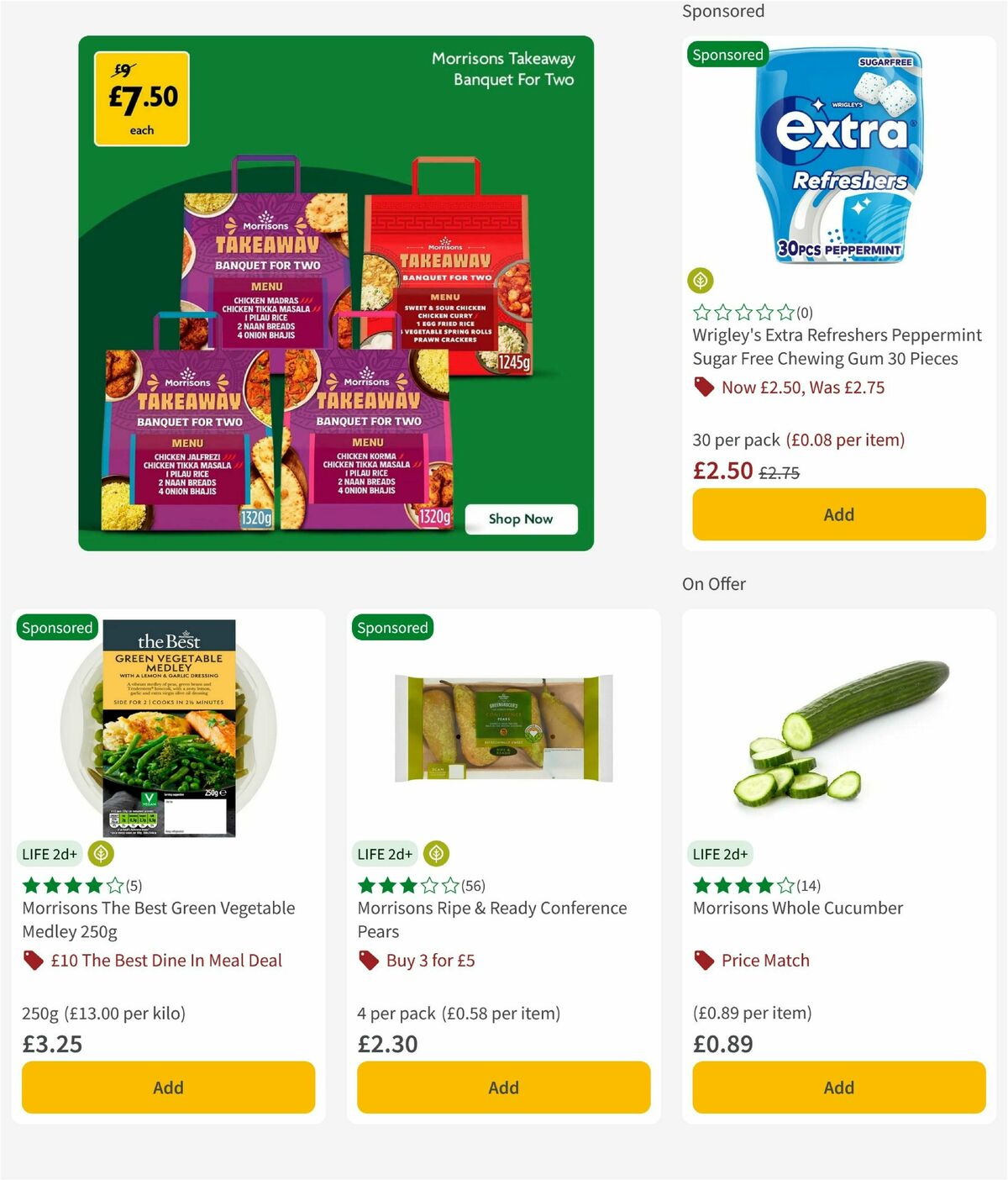 Morrisons Offers from 4 November