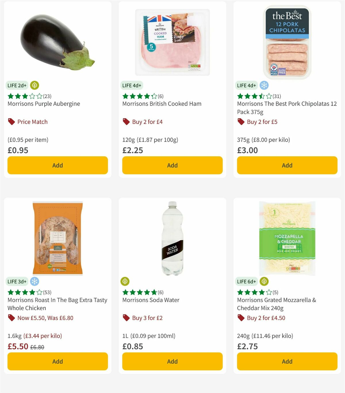 Morrisons Offers from 17 November