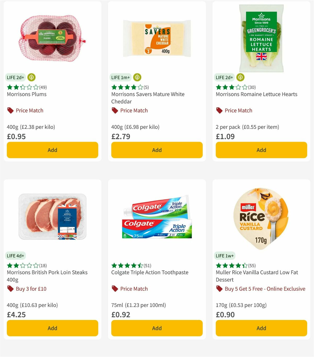 Morrisons Offers from 17 November