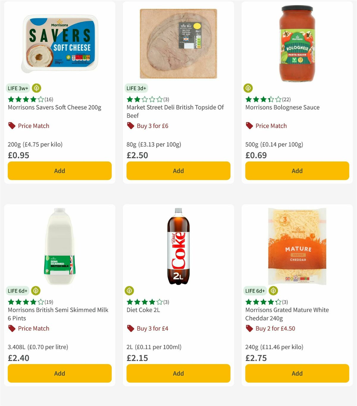 Morrisons Offers from 17 November