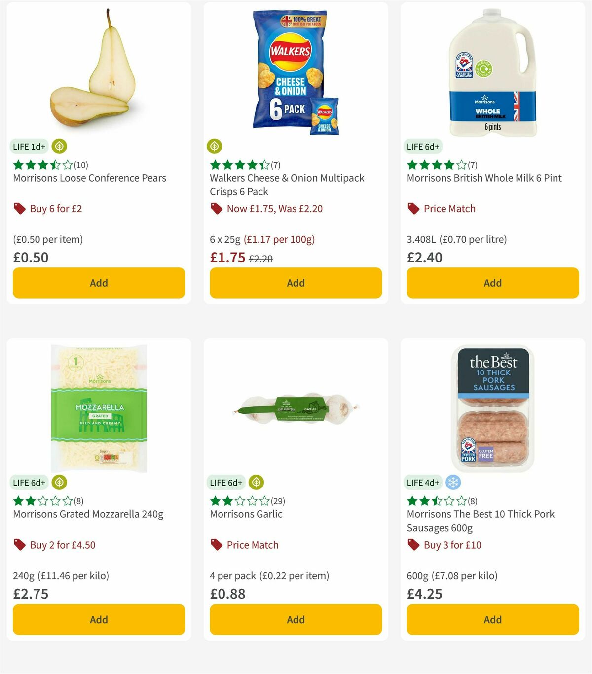Morrisons Offers from 17 November