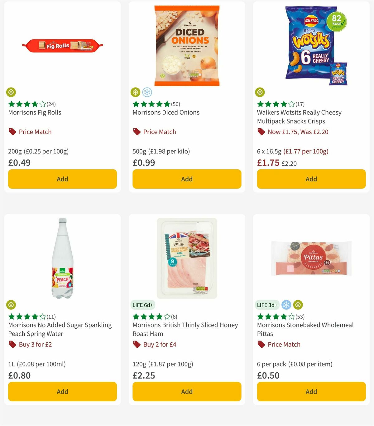 Morrisons Offers from 17 November
