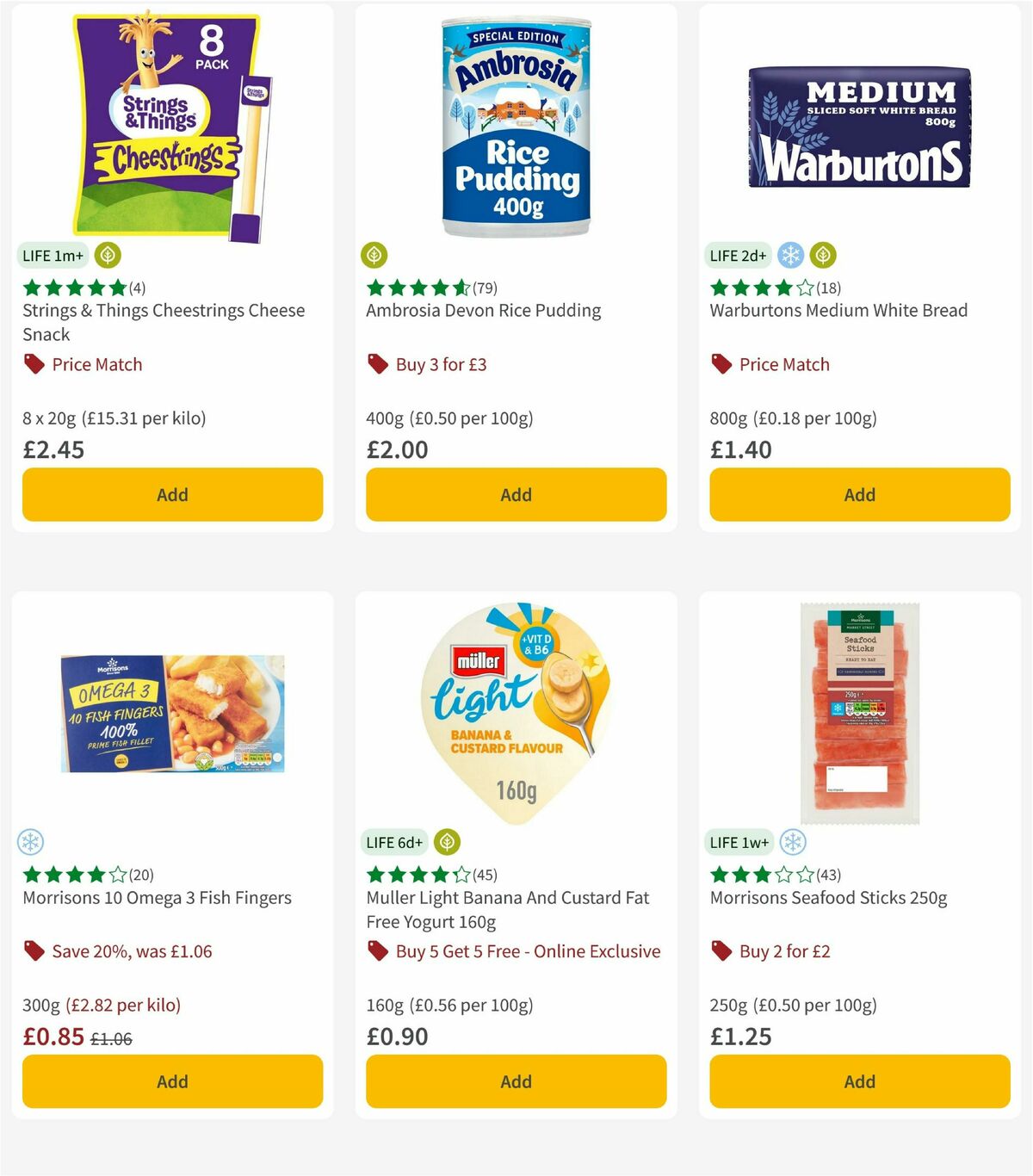 Morrisons Offers from 17 November