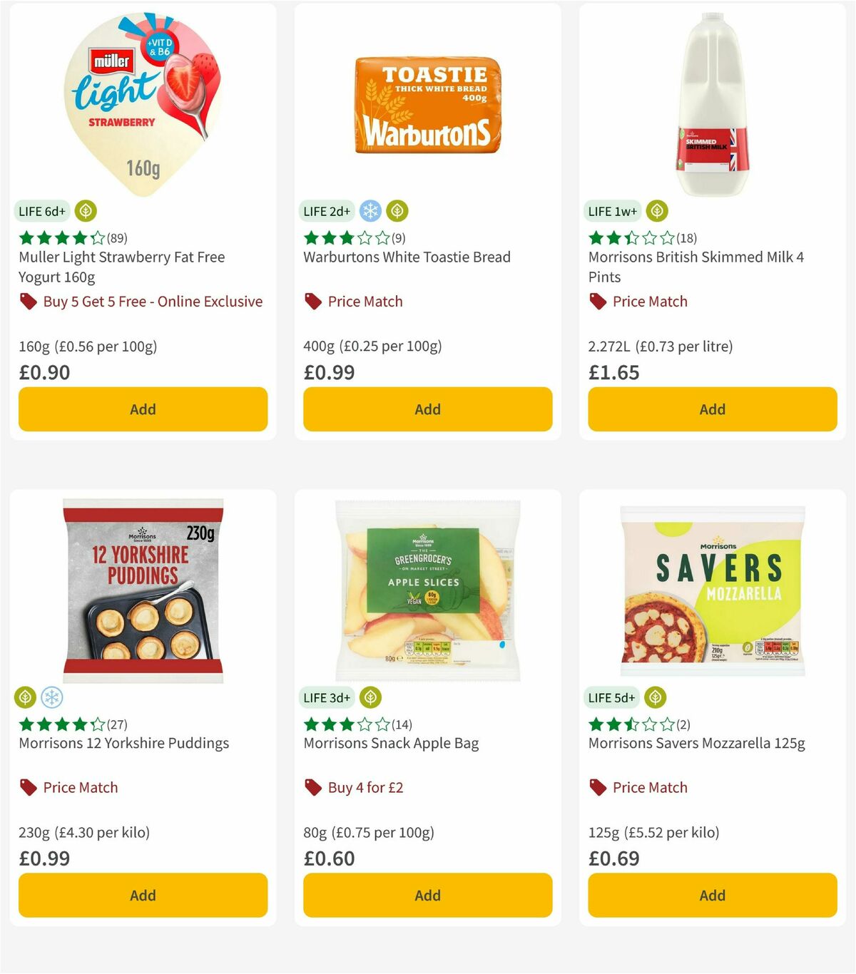Morrisons Offers from 17 November