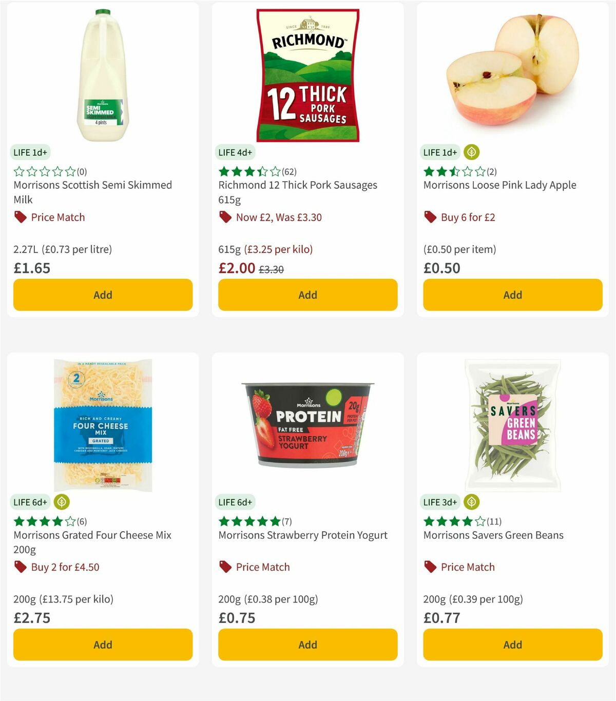 Morrisons Offers from 17 November