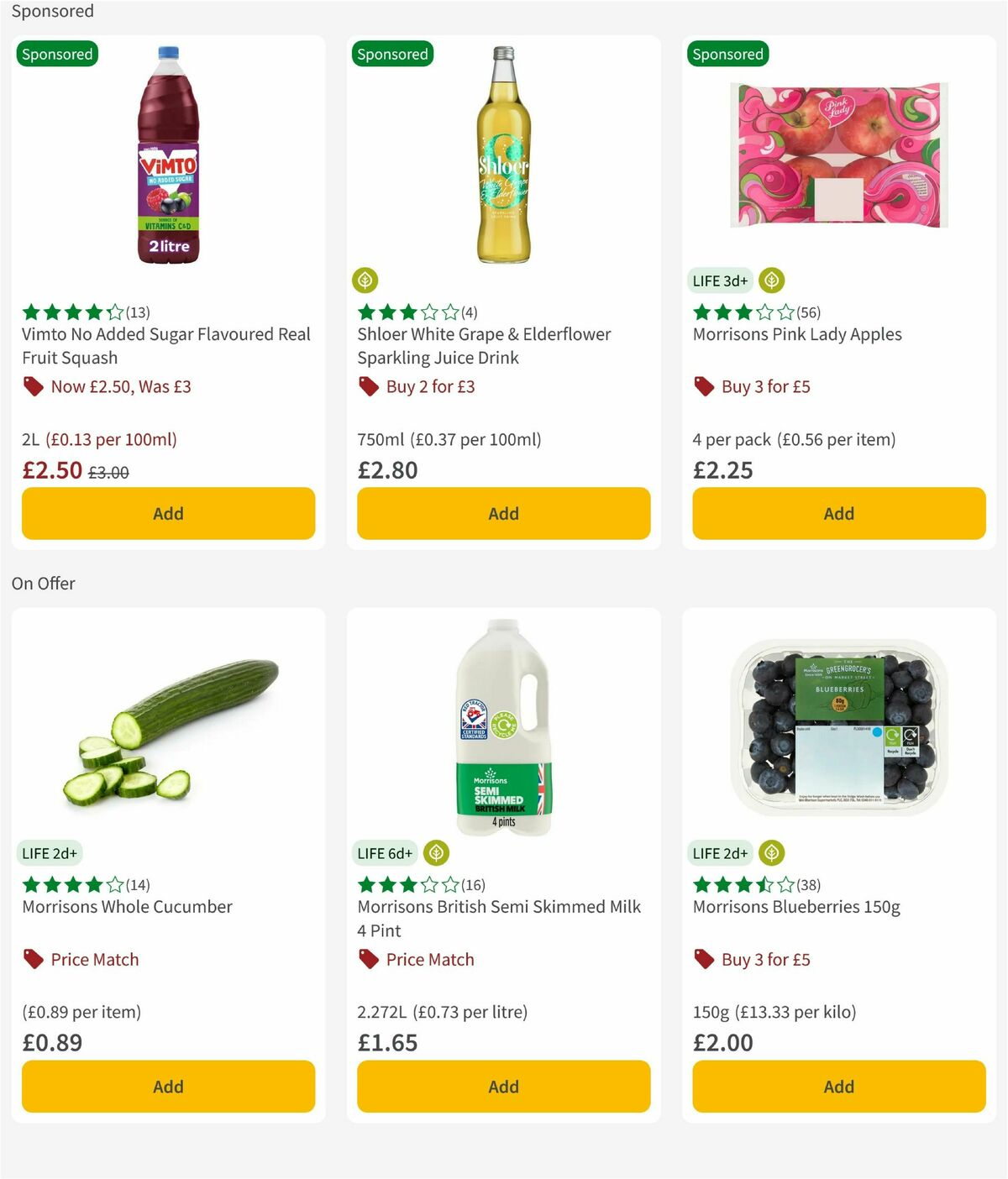 Morrisons Offers from 17 November