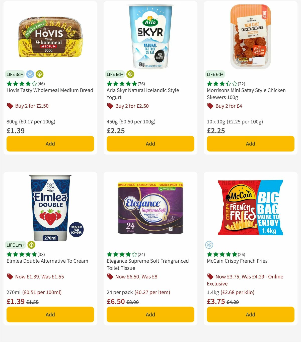 Morrisons Offers from 17 November