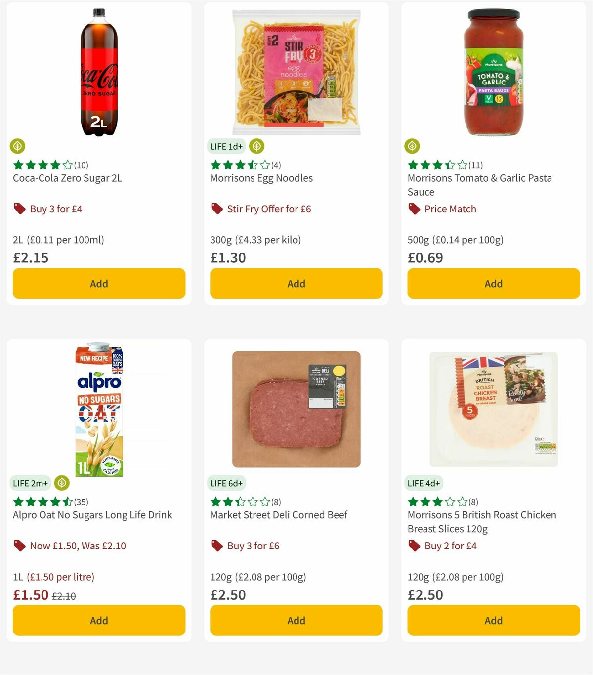 Morrisons Offers from 17 November