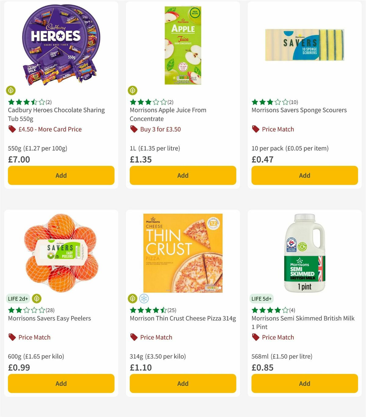 Morrisons Offers from 17 November