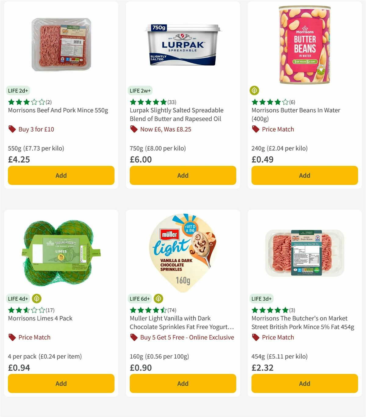 Morrisons Offers from 17 November