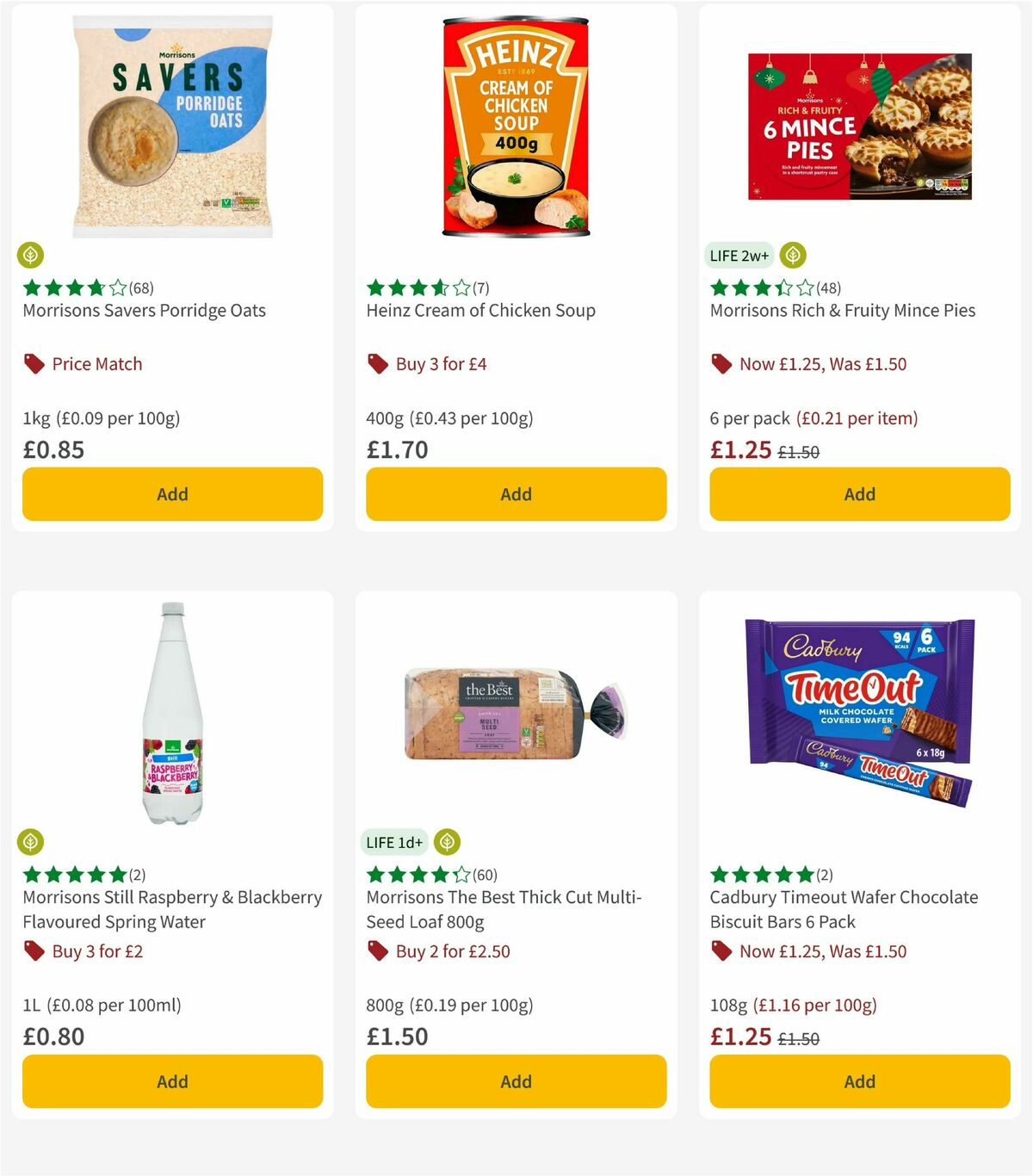 Morrisons Offers from 17 November