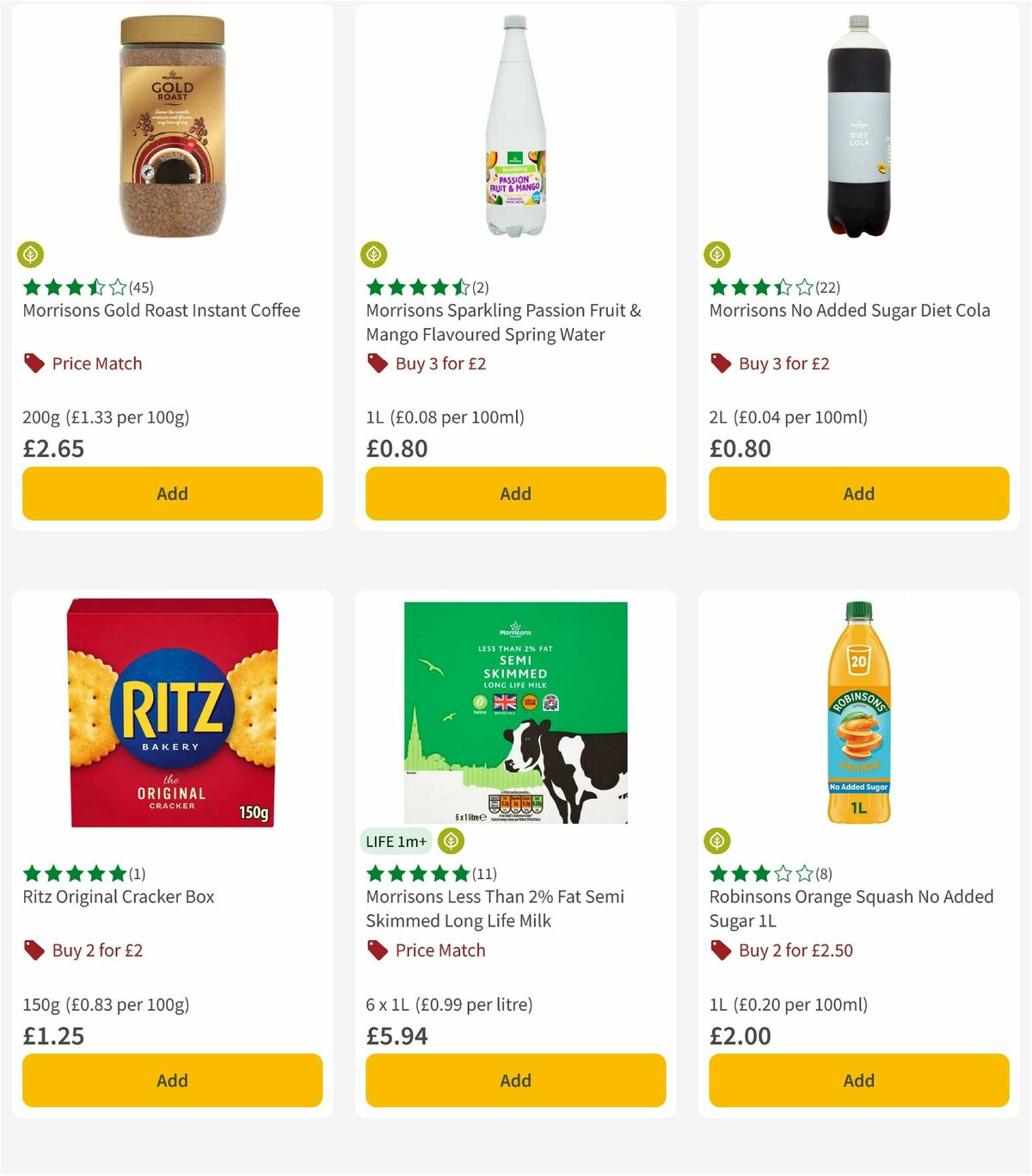 Morrisons Offers from 17 November