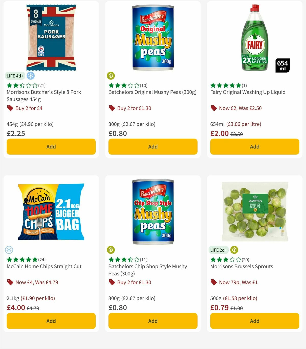 Morrisons Offers from 17 November