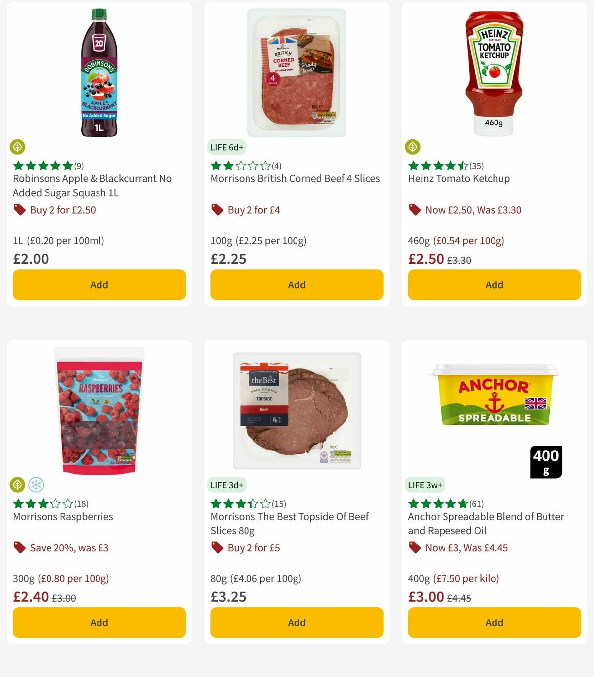 Morrisons Offers from 17 November