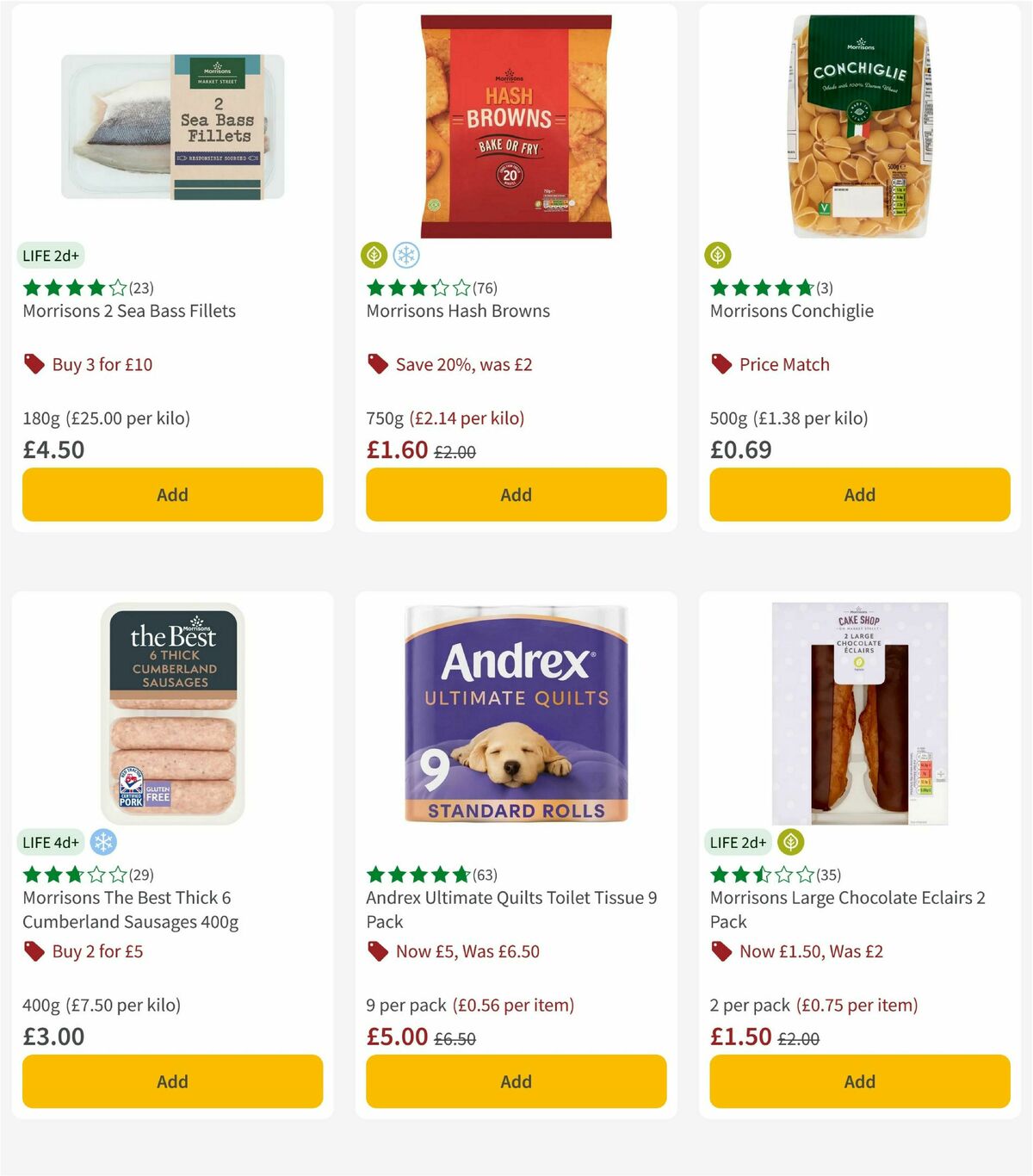 Morrisons Offers from 17 November