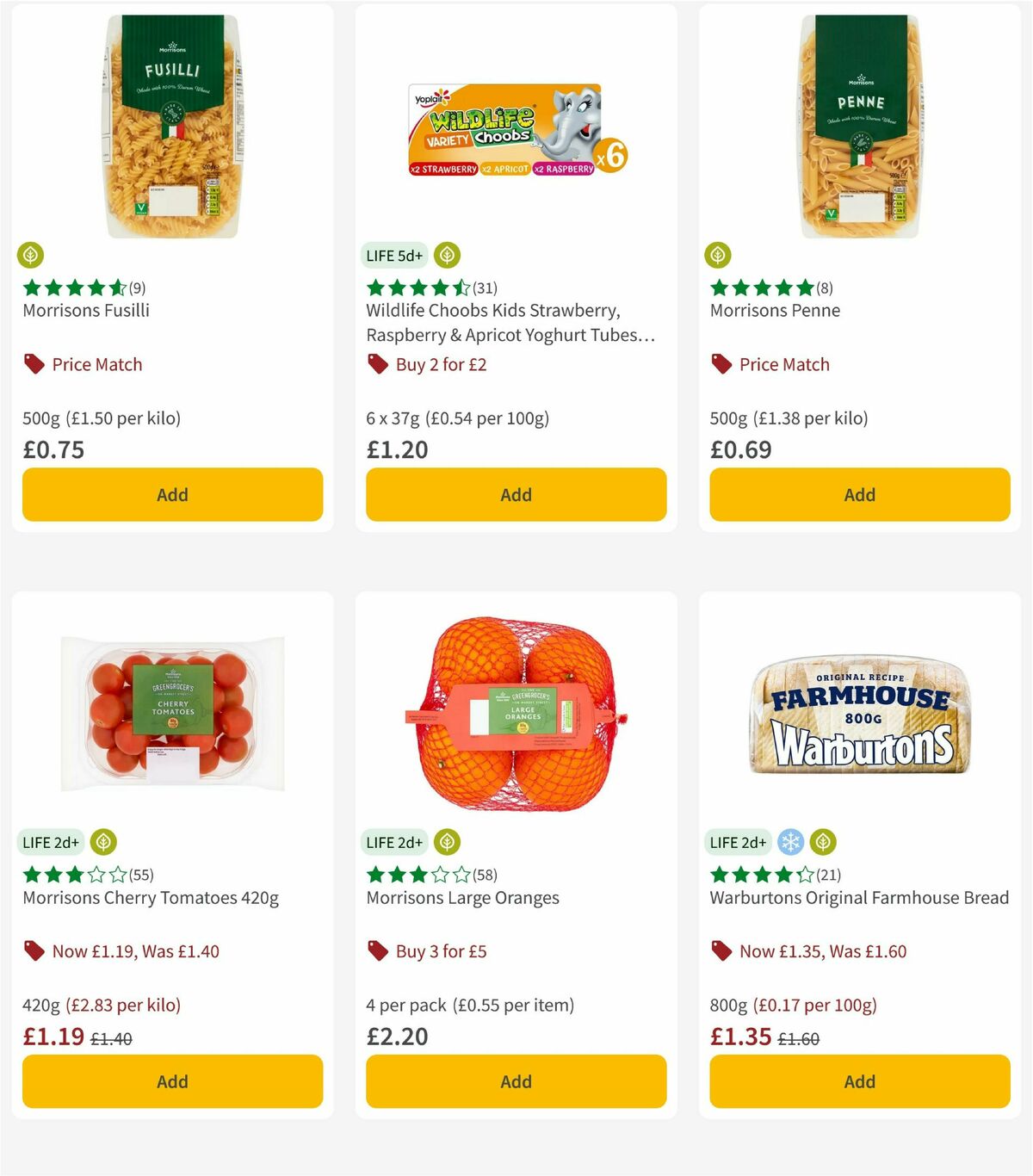 Morrisons Offers from 17 November