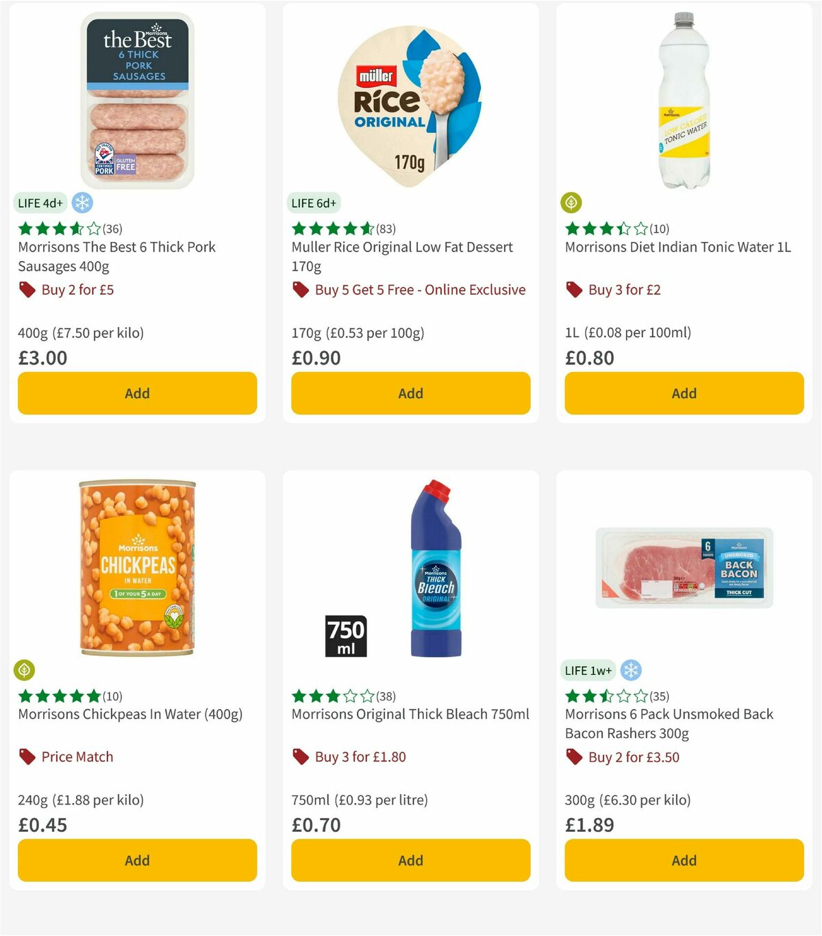 Morrisons Offers from 17 November