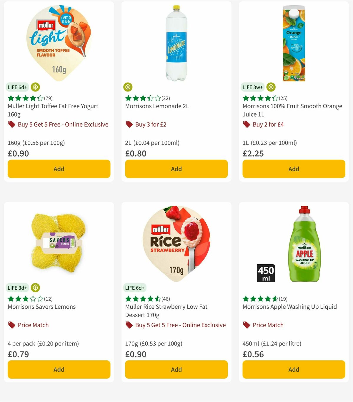 Morrisons Offers from 17 November