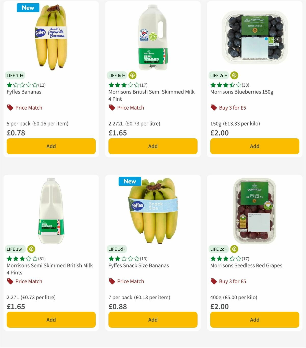 Morrisons Offers from 2 December
