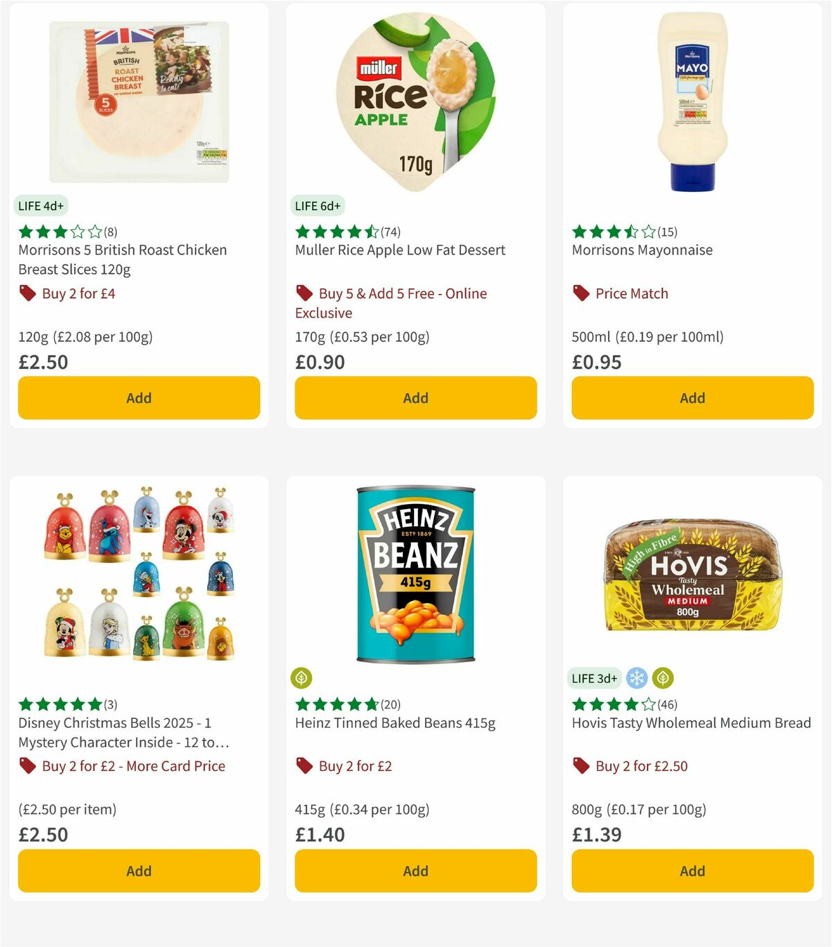 Morrisons Offers from 2 December