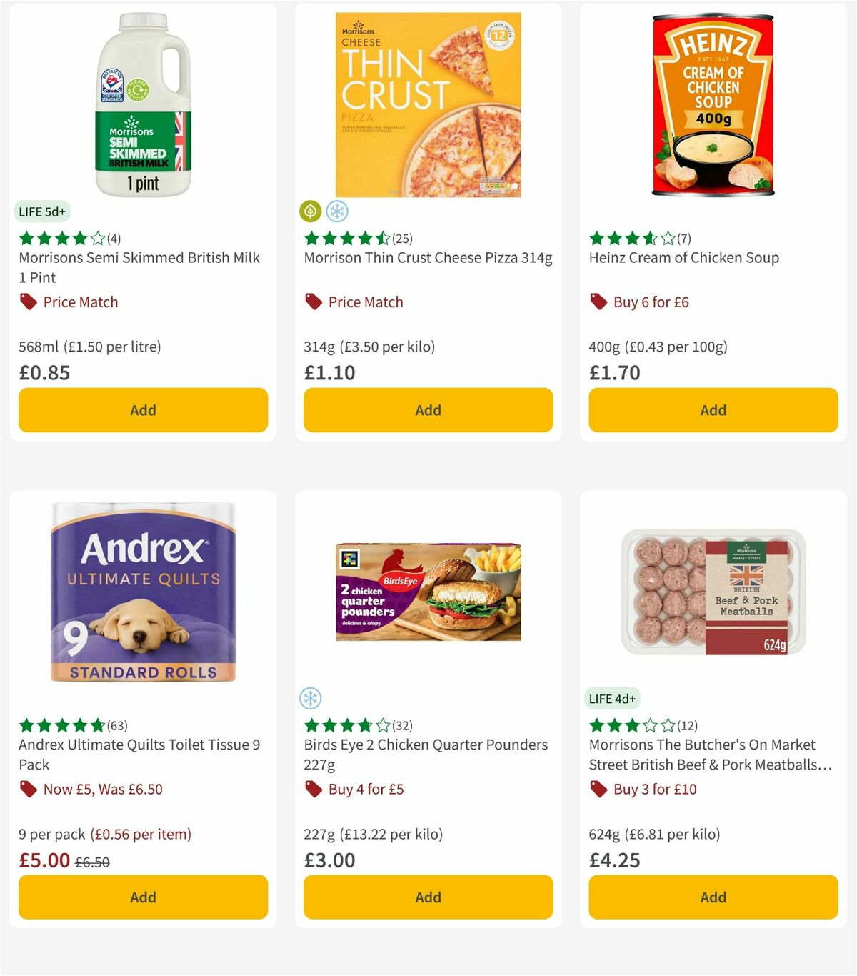 Morrisons Offers from 2 December