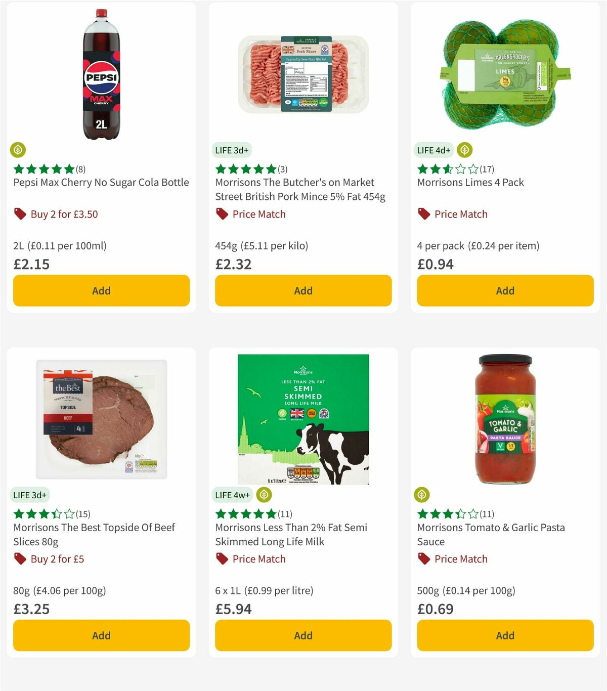 Morrisons Offers from 2 December