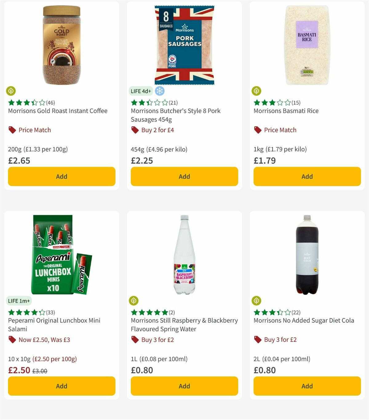 Morrisons Offers from 2 December