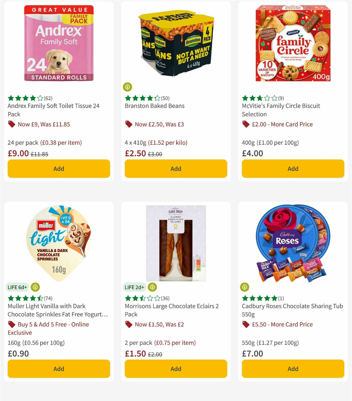 Morrisons Offers from 2 December
