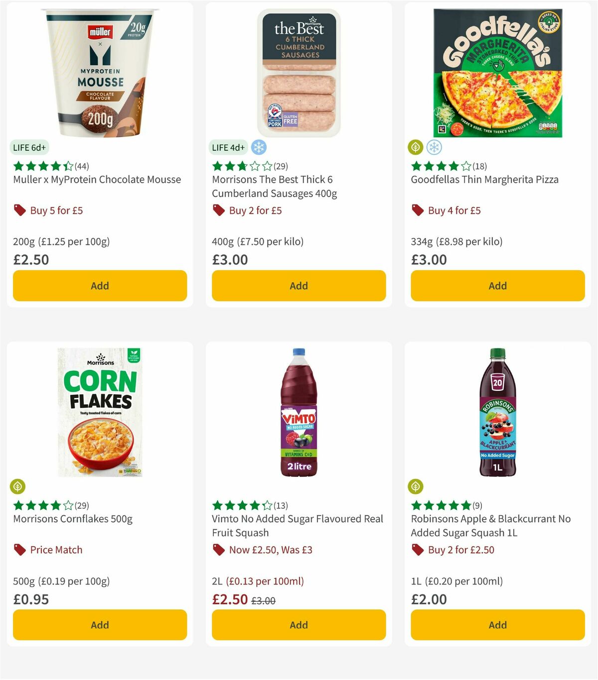 Morrisons Offers from 2 December