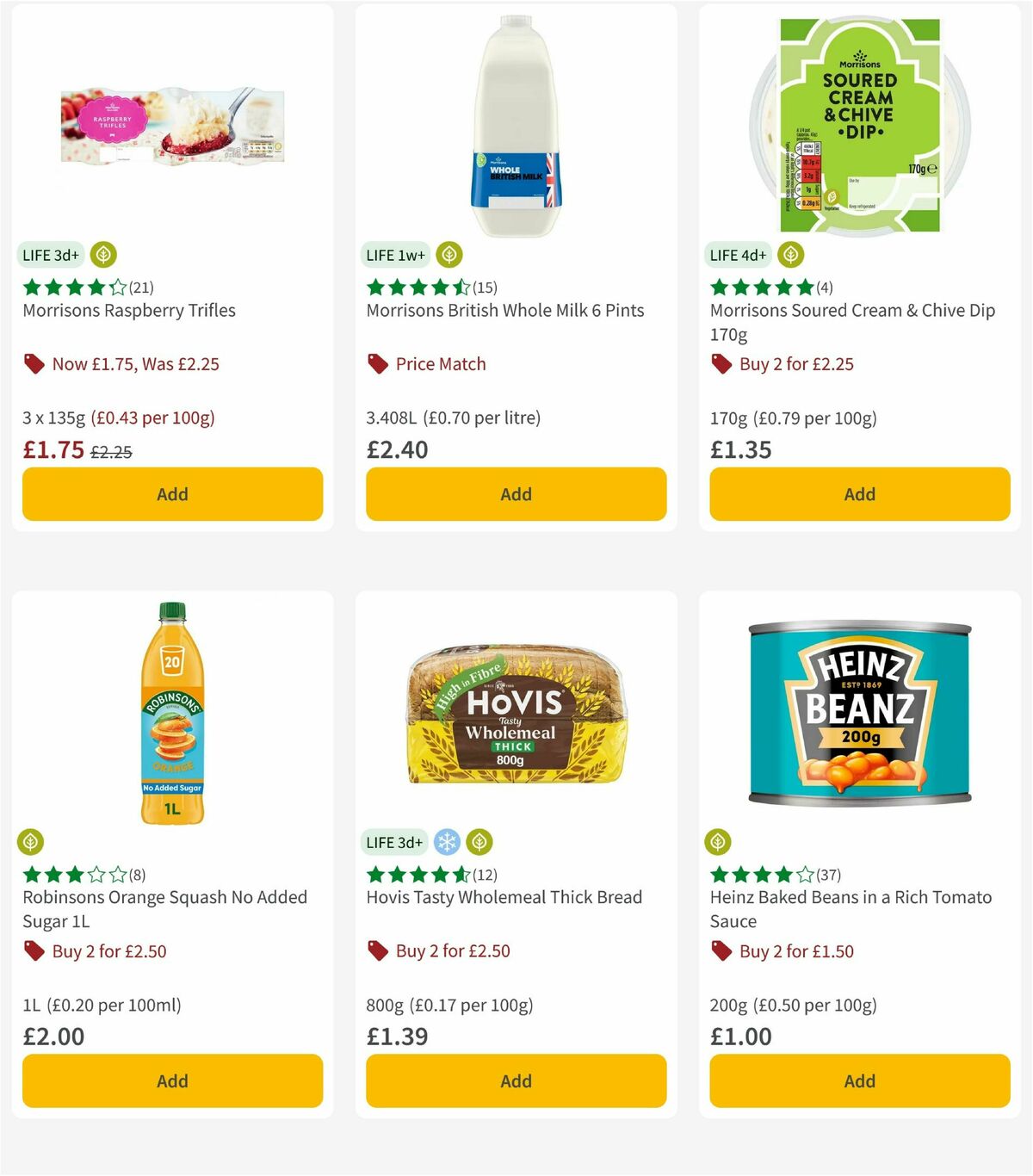 Morrisons Offers from 2 December