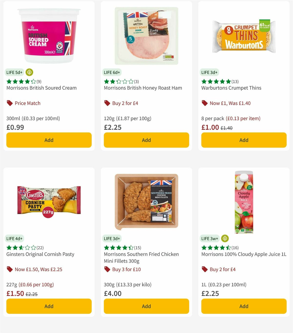 Morrisons Offers from 2 December