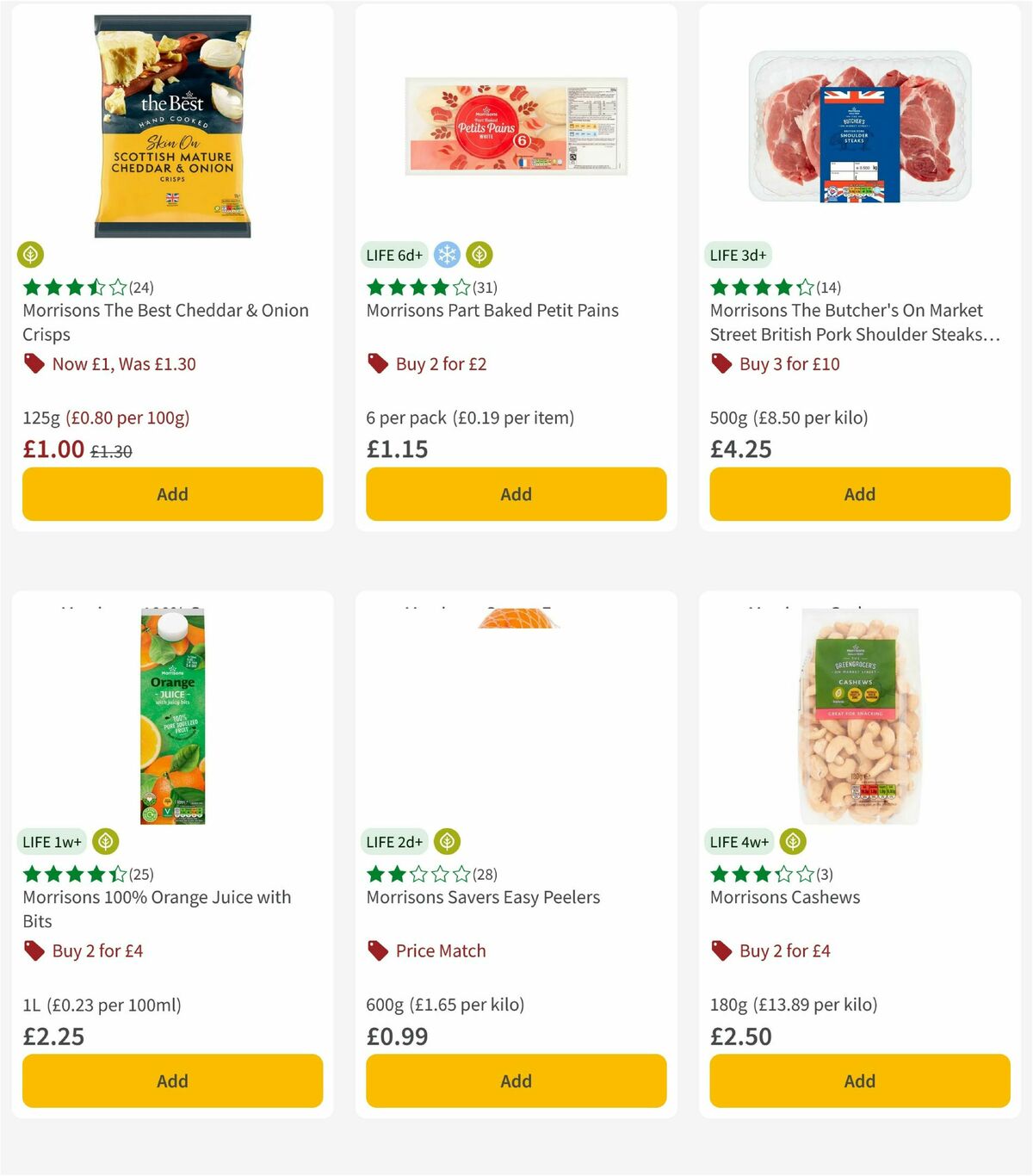 Morrisons Offers from 2 December