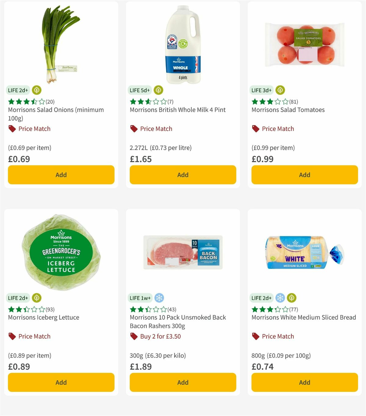 Morrisons Offers from 2 December