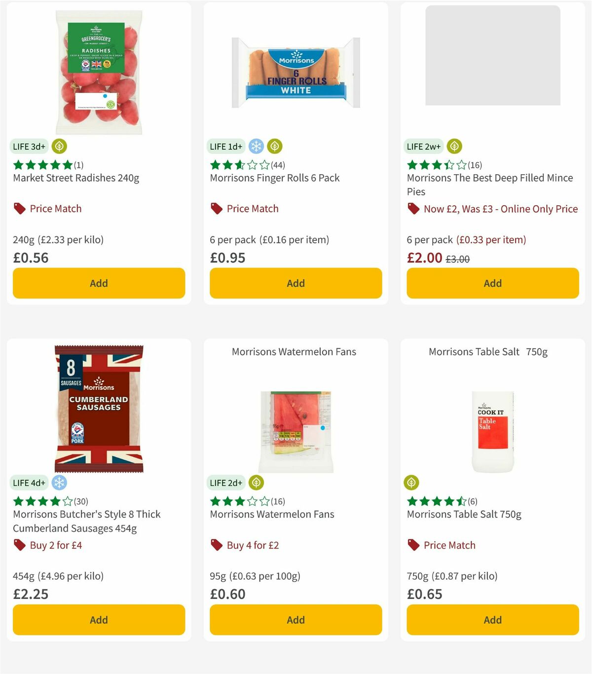 Morrisons Offers from 2 December