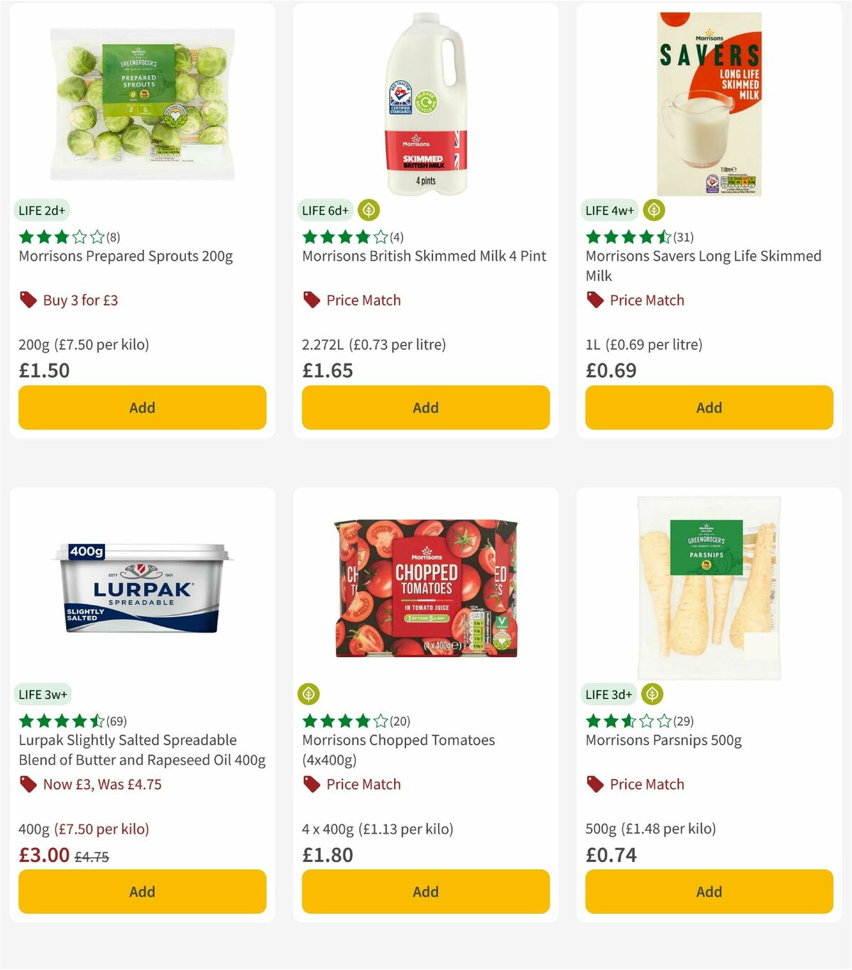 Morrisons Offers from 2 December