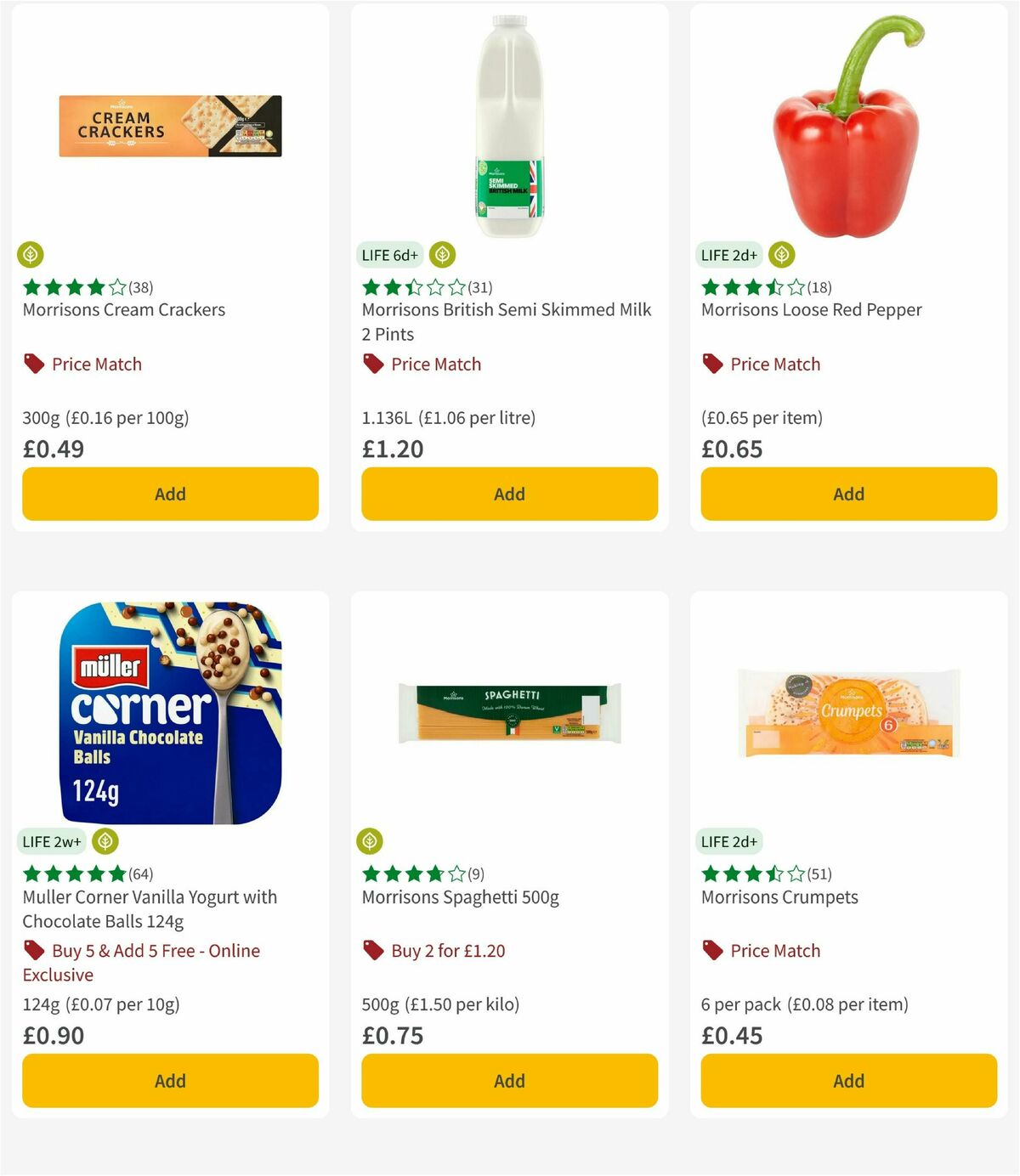 Morrisons Offers from 16 December