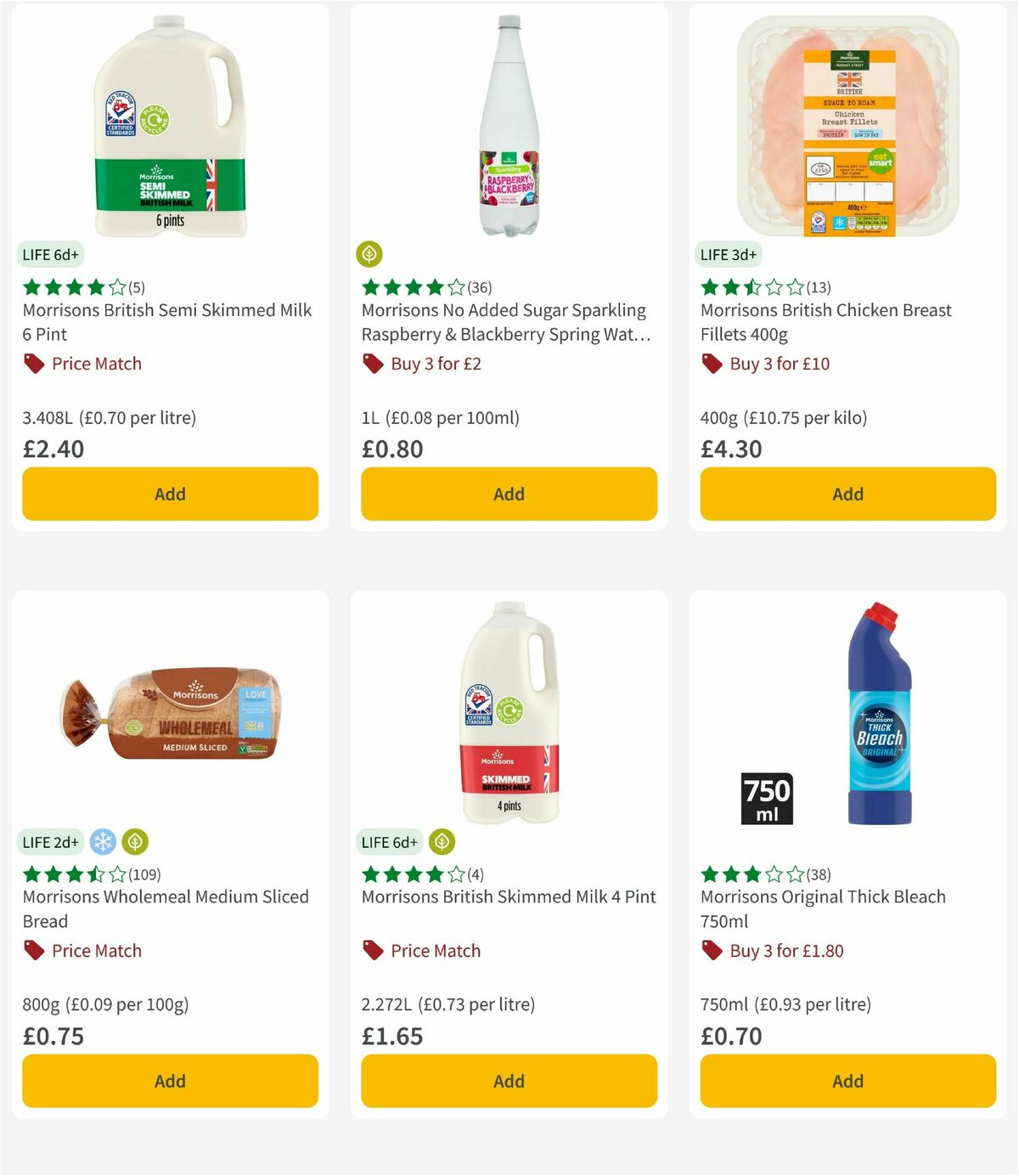 Morrisons Offers from 16 December