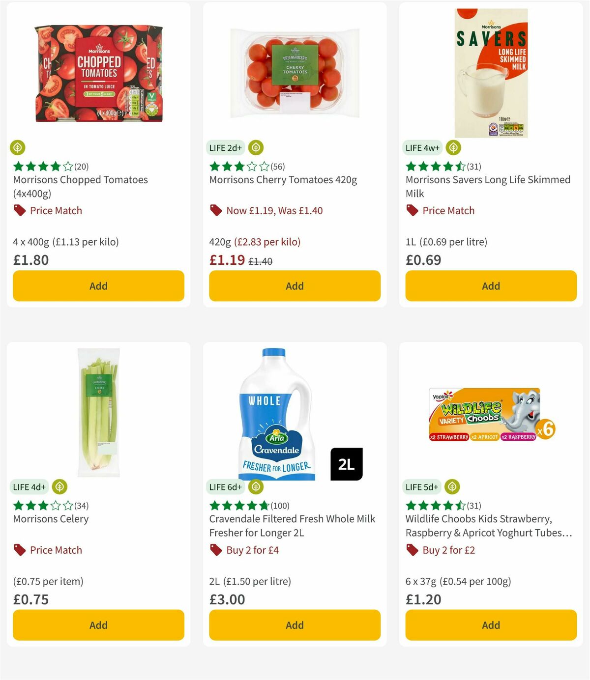 Morrisons Offers from 16 December