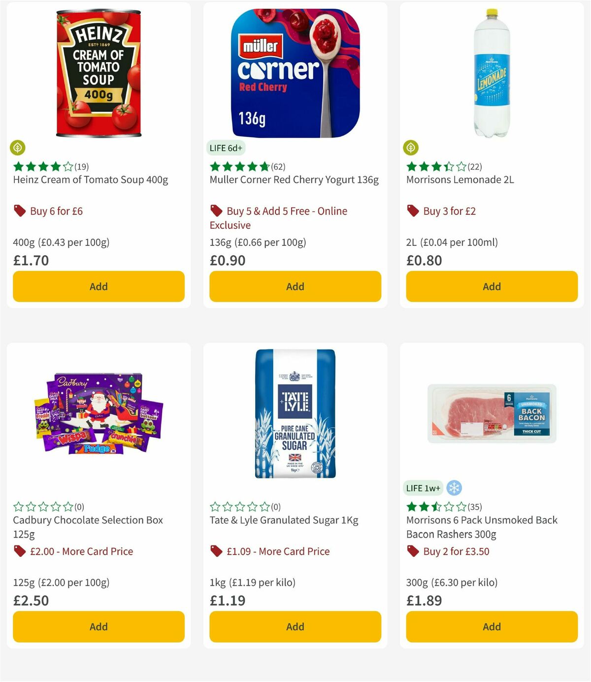 Morrisons Offers from 16 December