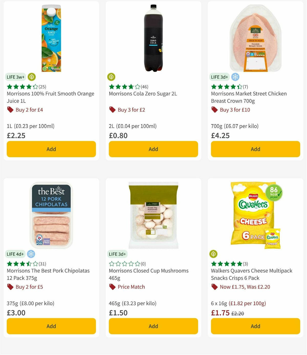 Morrisons Offers from 16 December