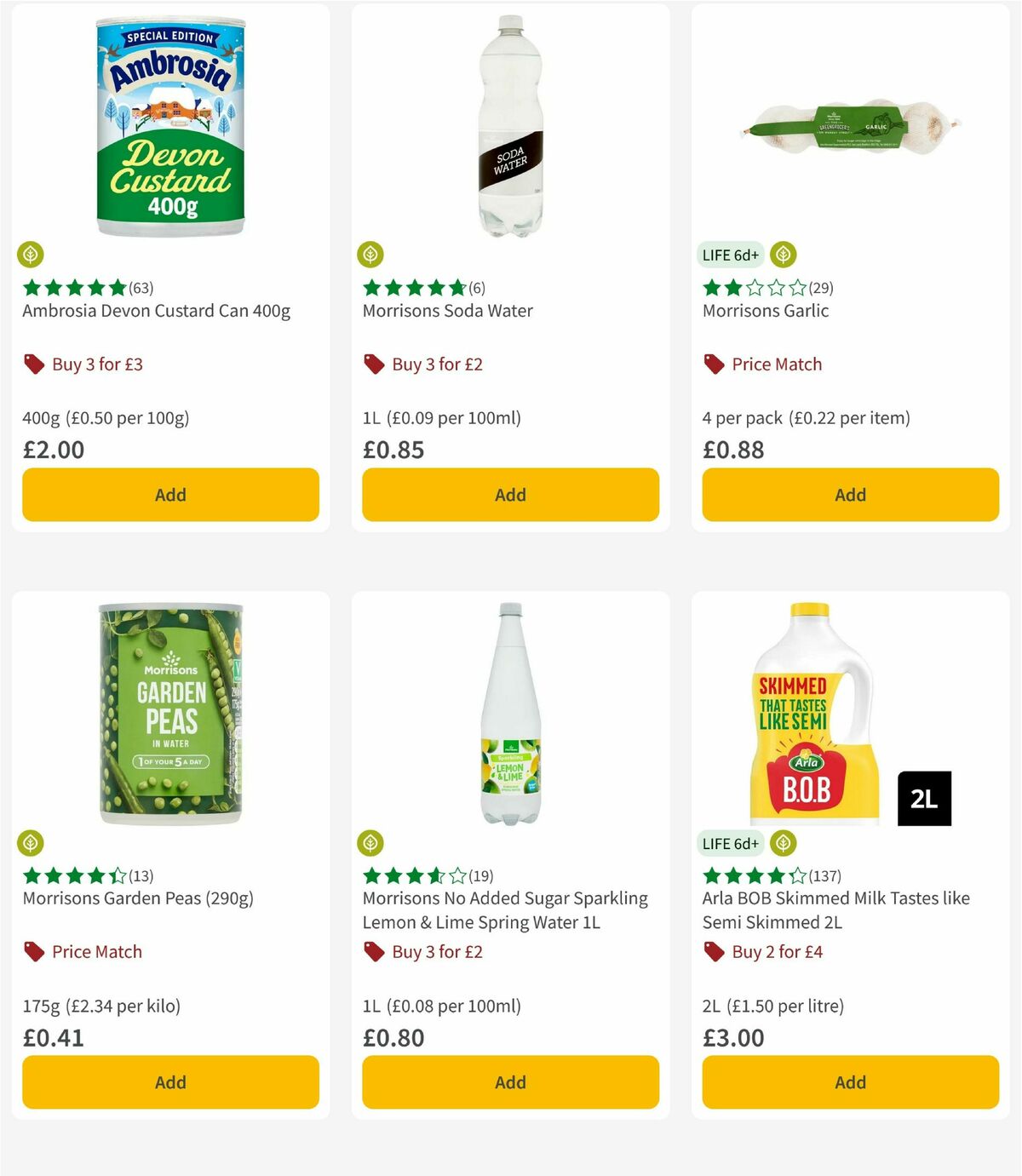 Morrisons Offers from 16 December