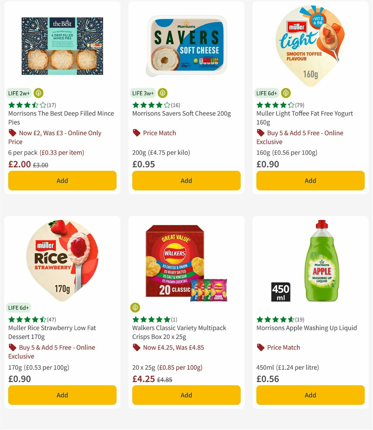 Morrisons Offers from 16 December