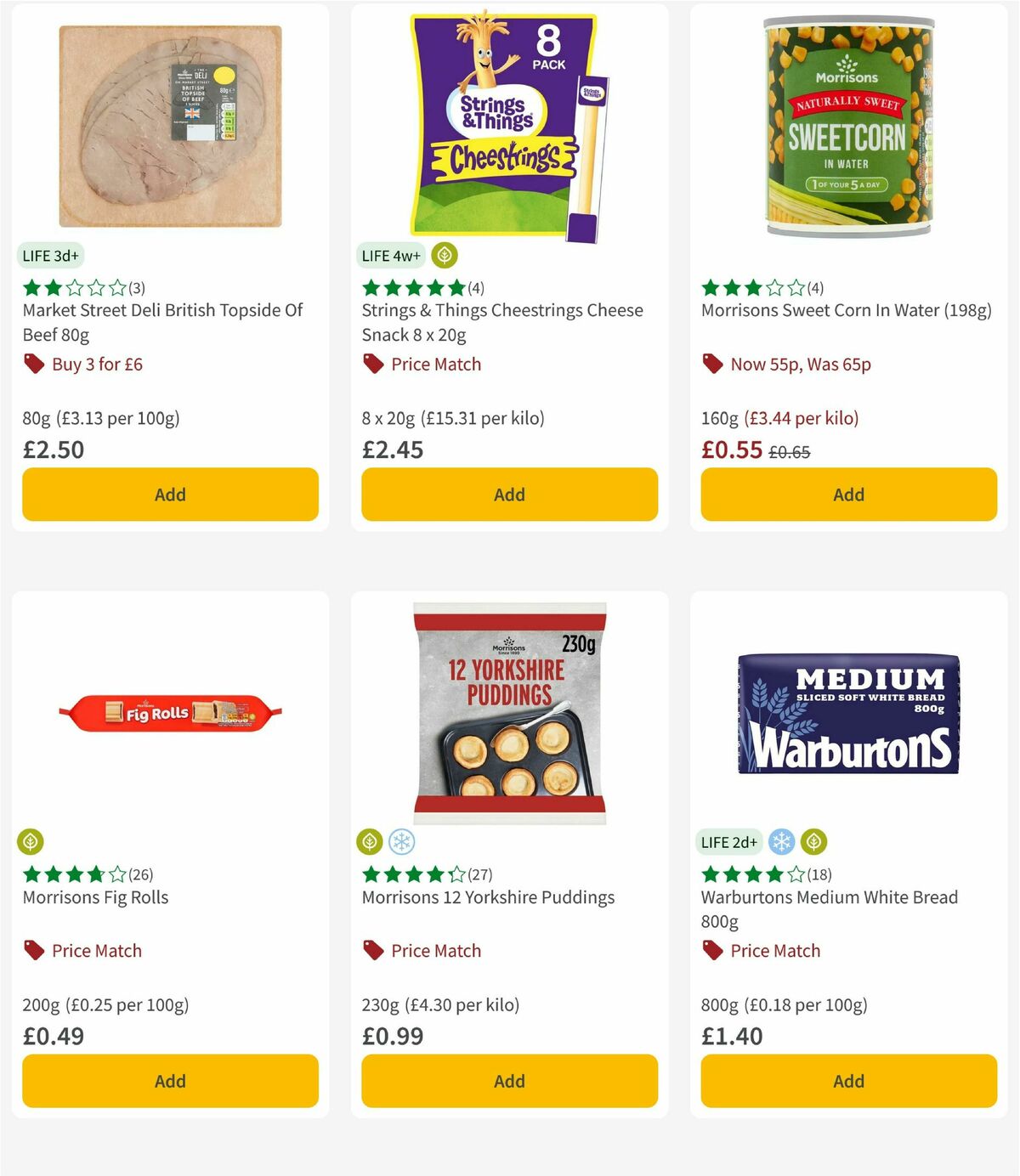 Morrisons Offers from 16 December