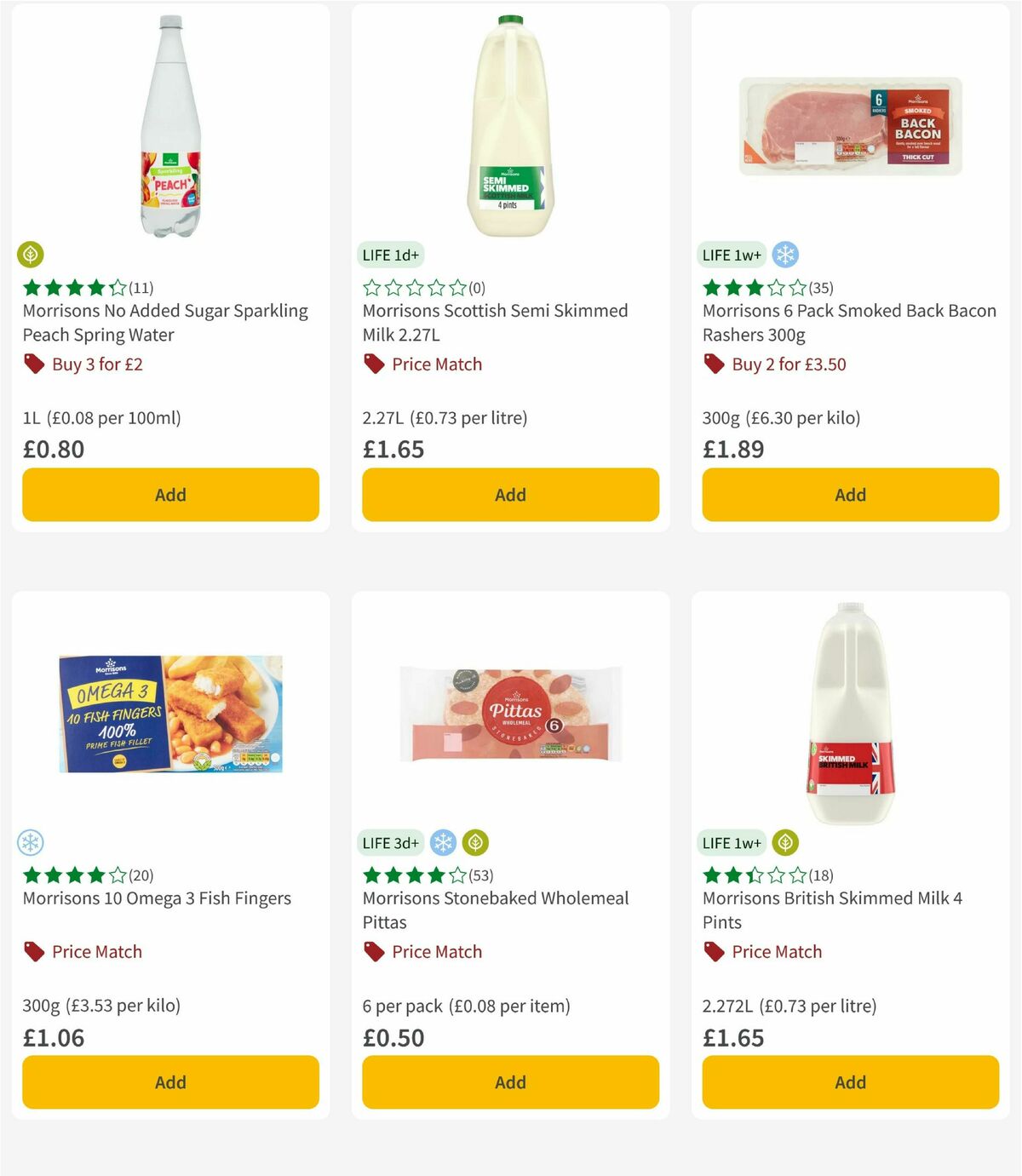 Morrisons Offers from 16 December